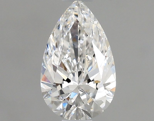 0.52 carat E-VVS1 Natūralus Pear Deimantas (1)