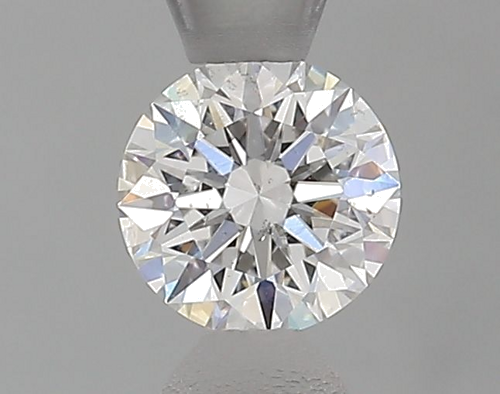 0.53 carat F-SI1 Excellent cut Natūralus Round Deimantas (1)