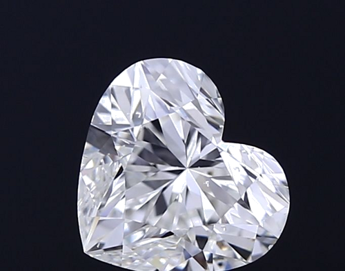 0.5 carat I-SI2 Natūralus Heart Deimantas (1)