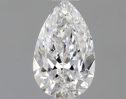 0.5 carat D-VVS2 Natūralus Pear Deimantas (1)