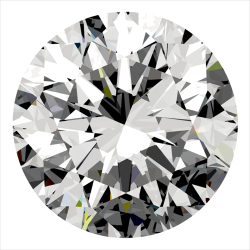 0.4 carat G-VS1 Very Good cut Natūralus Round Deimantas (1)