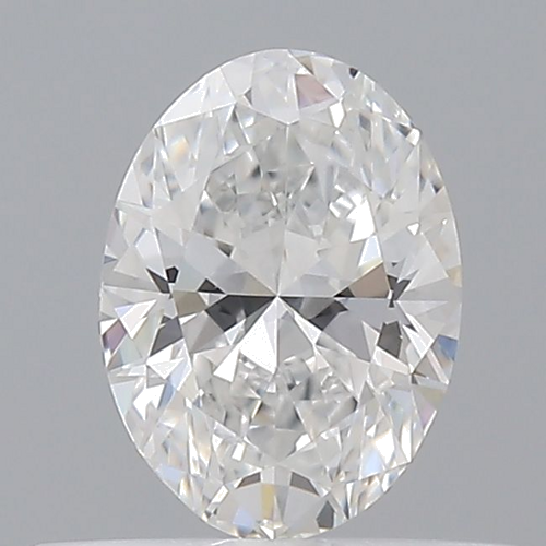 0.43 carat E-VVS2 Natūralus Oval Deimantas (1)