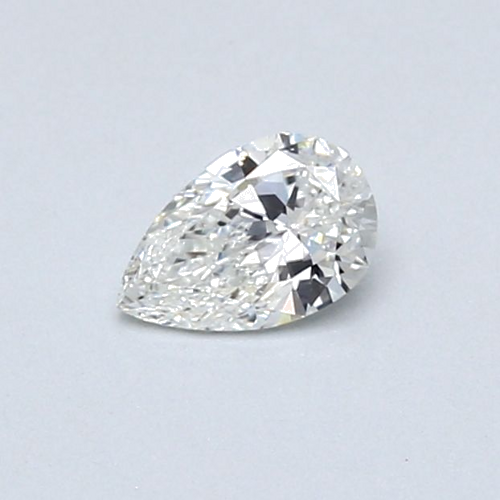 0.31 carat H-SI1 Natūralus Pear Deimantas (1)