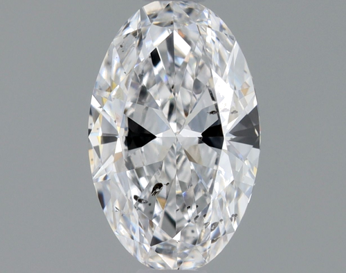 0.5 carat D-SI2 Natūralus Oval Deimantas (1)
