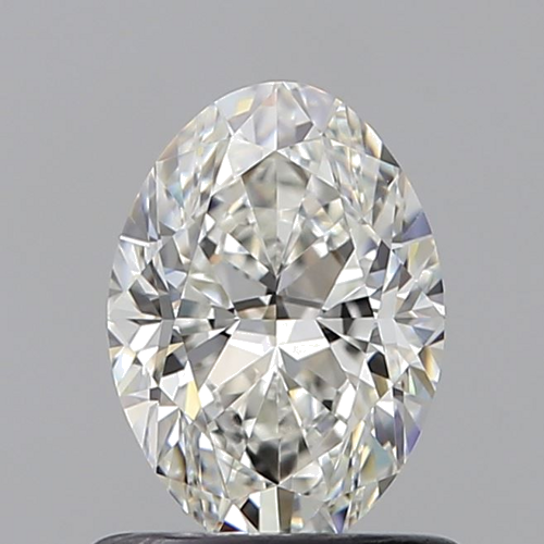 0.76 carat G-VVS1 Natūralus Oval Deimantas (1)