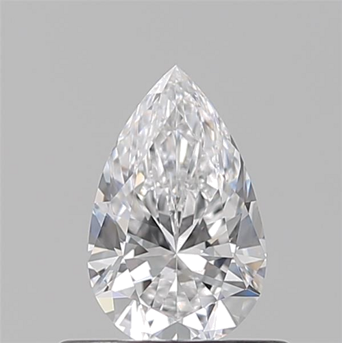 0.5 carat D-VVS2 Natūralus Pear Deimantas (1)