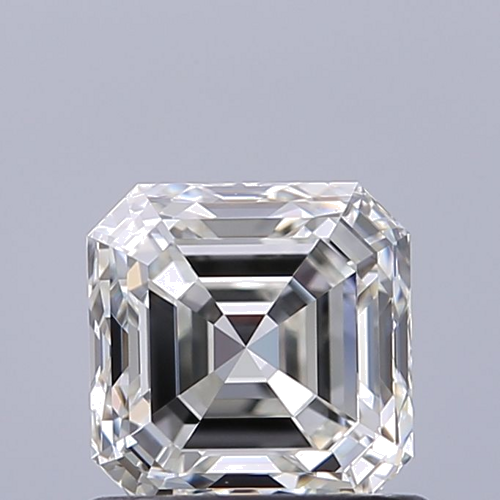 0.91 carat I-IF Natūralus Asscher Deimantas (1)