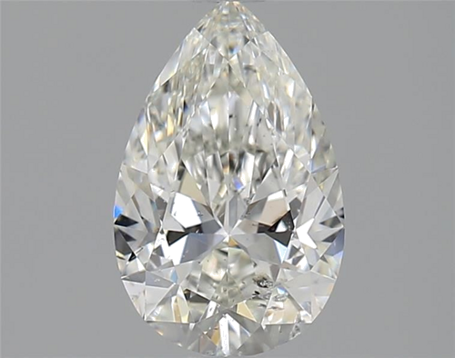 1.07 carat I-SI2 Natūralus Pear Deimantas (1)