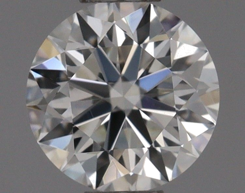 0.41 carat H-VVS2 Very Good cut Natūralus Round Deimantas (1)