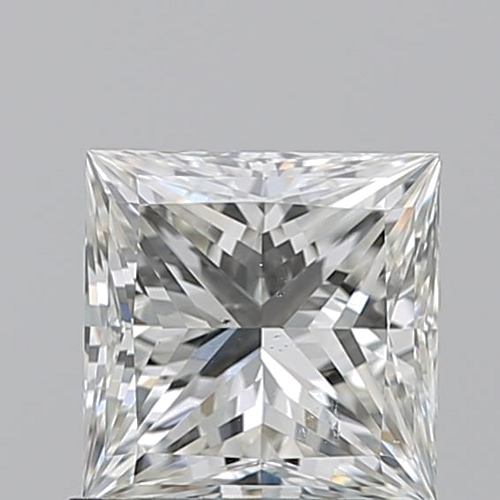 1.04 carat I-SI1 Natūralus Princess Deimantas (1)