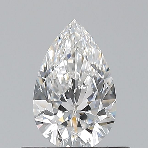 0.5 carat E-VS2 Natūralus Pear Deimantas (1)