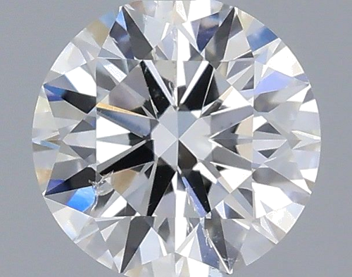 0.32 carat F-SI2 Excellent cut Natūralus Round Deimantas (1)