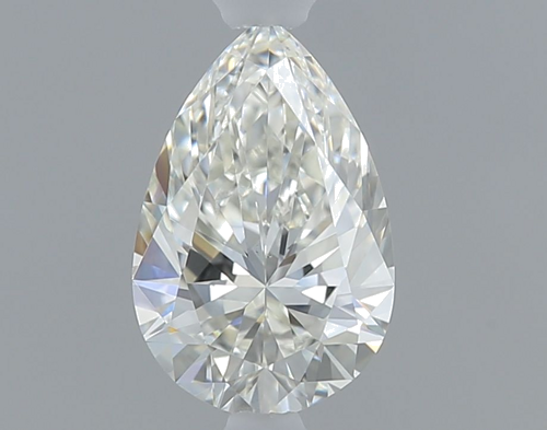 0.4 carat I-VS2 Natūralus Pear Deimantas (1)