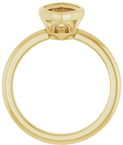 Sužadėtuvių Žiedas „Bezel-Set“ 14k yellow gold Marquise 13mm x 6.5mm (2)