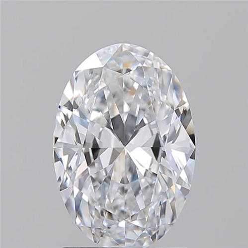 1.73 carat D-VVS1 Natūralus Oval Deimantas (1)