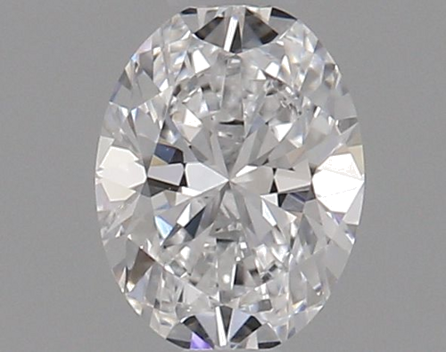 0.4 carat D-VS1 Natūralus Oval Deimantas (1)