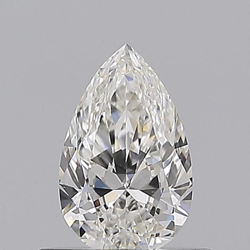 0.5 carat G-VS1 Natūralus Pear Deimantas (1)