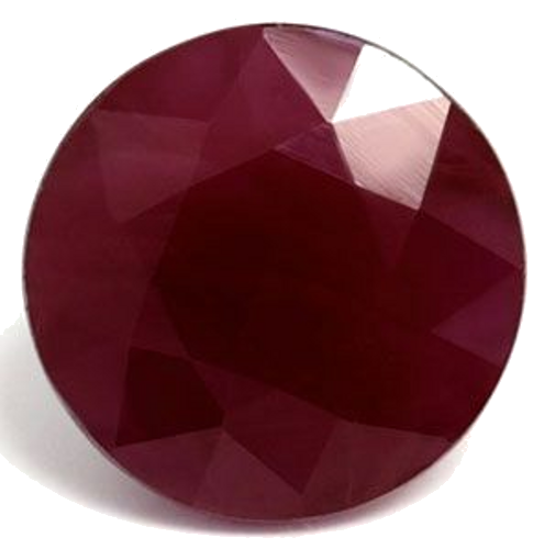 2.15 carat RED Round Rubinas (1)