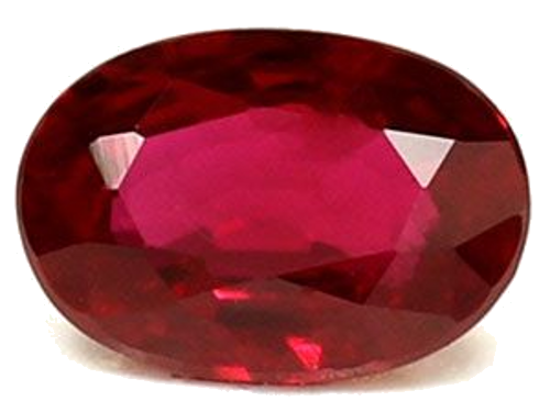 0.52 carat RED Oval Rubinas (1)