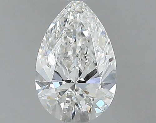 0.7 carat F-VS1 Natūralus Pear Deimantas (1)