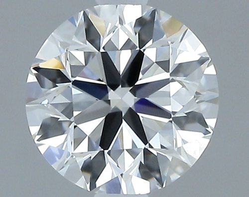 0.64 carat F-VVS1 Excellent cut Natūralus Round Deimantas (1)