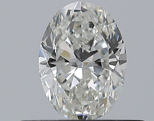 0.4 carat G-SI1 Natūralus Oval Deimantas (1)