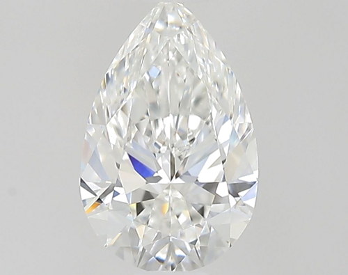 0.6 carat G-VVS1 Natūralus Pear Deimantas (1)