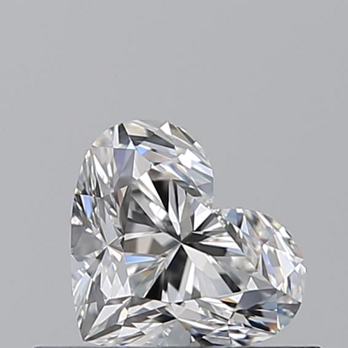 0.5 carat E-VS1 Natūralus Heart Deimantas (1)