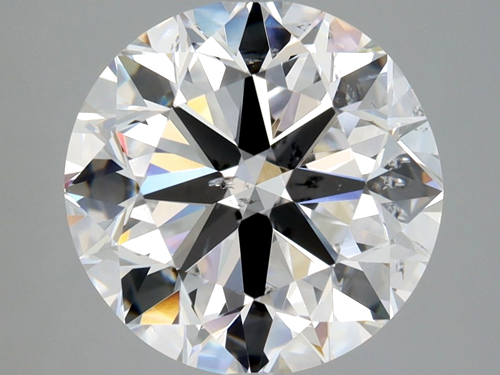 3.0 carat D-SI2 Very Good cut Natūralus Round Deimantas (1)