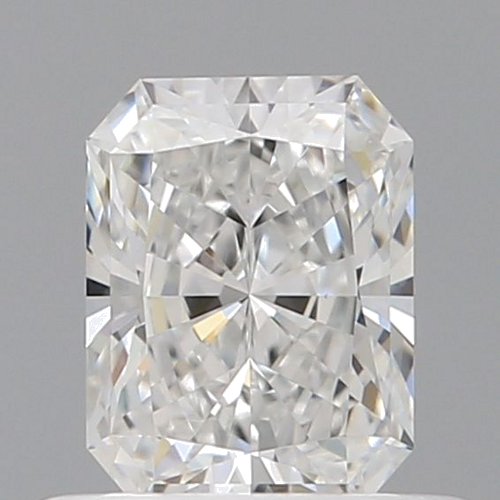 0.5 carat E-VVS2 Natūralus Radiant Deimantas (1)
