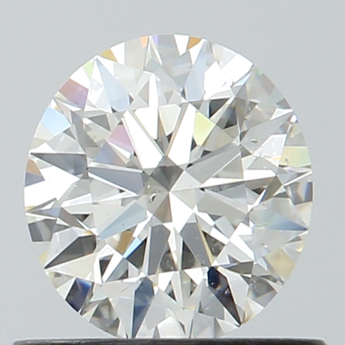 0.62 carat I-SI1 Excellent cut Natūralus Round Deimantas (1)