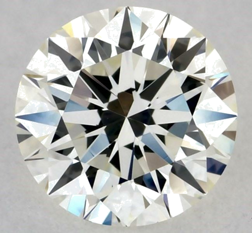 0.45 carat J-VVS2 Excellent cut Natūralus Round Deimantas (1)