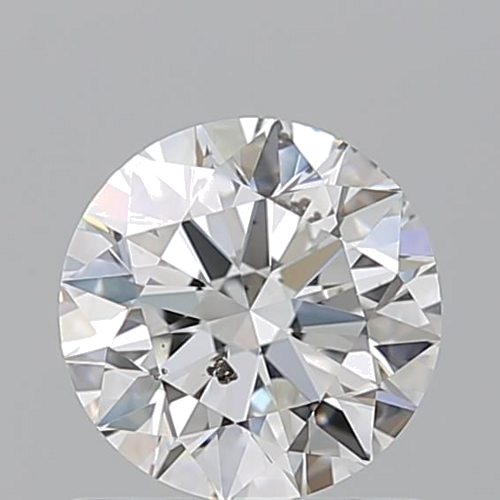 1.01 carat G-SI2 Excellent cut Natūralus Round Deimantas (1)