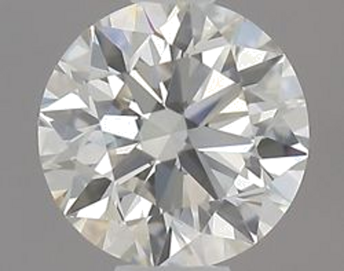 0.32 carat I-VS1 Excellent cut Natūralus Round Deimantas (1)