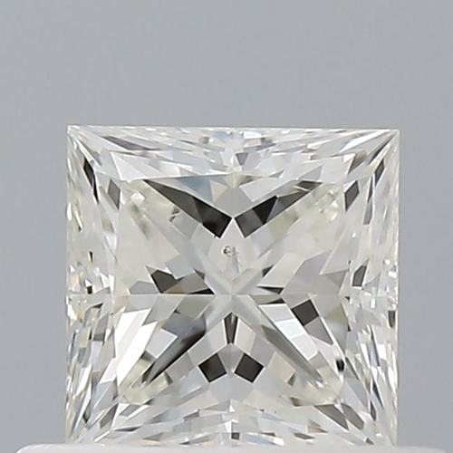 0.58 carat I-VS2 Natūralus Princess Deimantas (1)