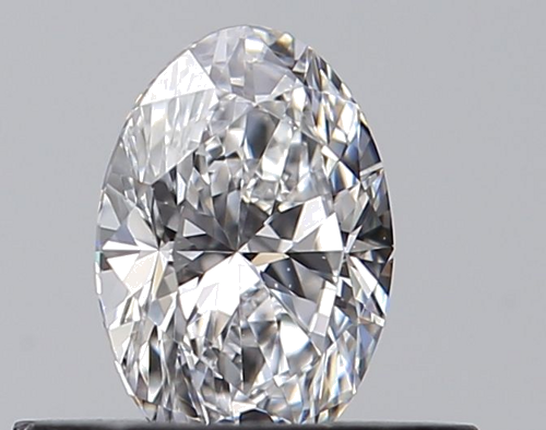 0.38 carat D-VVS1 Natūralus Oval Deimantas (1)