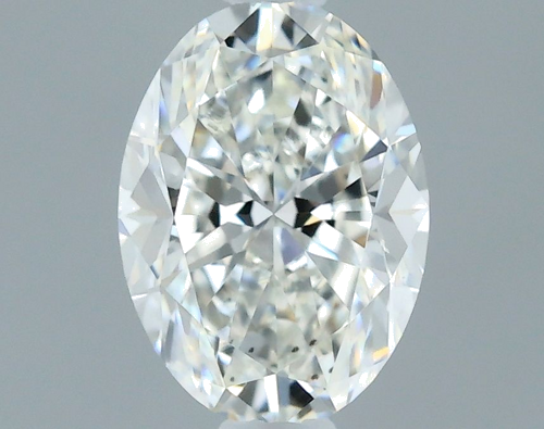 0.5 carat G-VS2 Natūralus Oval Deimantas (1)