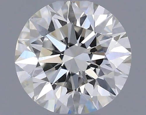 0.32 carat I-VVS2 Excellent cut Natūralus Round Deimantas (1)