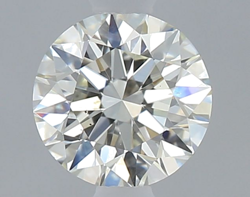0.52 carat K-SI1 Excellent cut Natūralus Round Deimantas (1)