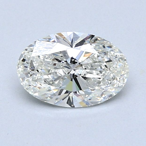 0.91 carat H-VS2 Natūralus Oval Deimantas (1)