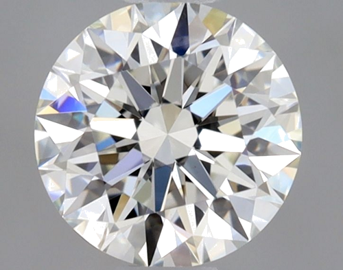 0.5 carat H-VS1 Excellent cut Natūralus Round Deimantas (1)