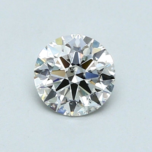 0.6 carat I-SI2 Excellent cut Natūralus Round Deimantas (1)