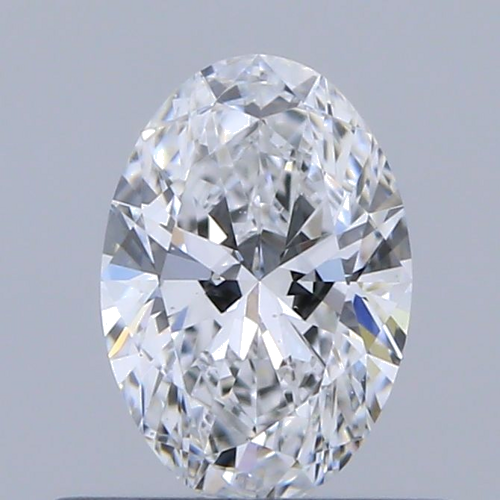0.42 carat D-VS2 Natūralus Oval Deimantas (1)