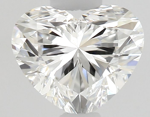 0.54 carat F-VS1 Natūralus Heart Deimantas (1)