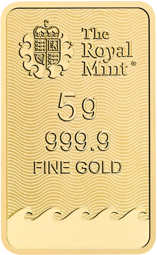 5 г инвестиционный золотой слиток The Royal Mint Britannia (3)