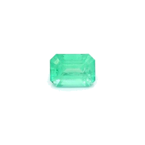 0.94 carat GREEN STEP cut Octagonal Smaragdas (1)