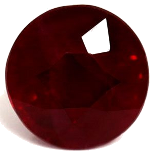 1.63 carat RED Round Rubinas (1)