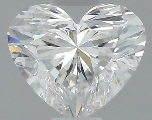 0.5 carat G-SI1 Natūralus Heart Deimantas (1)