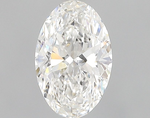 0.6 carat F-VVS1 Natūralus Oval Deimantas (1)