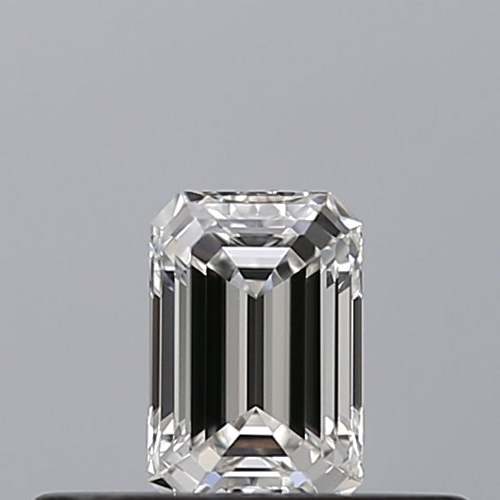0.23 carat F-VVS1 Natūralus Emerald Deimantas (1)